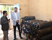 معلومات عن مستودع أسطوانات البوتاجاز بدراو بعد زيارة محافظ أسوان