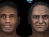 إعادة بناء وجه لرجلين عاشوا قبل 2500 عام في حضارة هندية غامضة