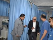رئيس هيئة العامة للتأمين الصحى يتفقد مستشفى المقطم لمتابعة خدمات المرضى