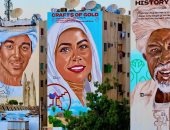 إنهاء مشروع "أرض من ذهب" على عمارات أسوان استعدادا للافتتاح الرسمى.. صور