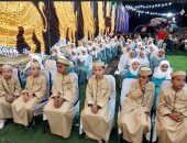 تكريم 47 حافظا للقرآن وأطفال يلقون قصائد دينية ووطنية فى الشرقية.. فيديو