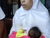 لحظة دخول قاتلة زوجها وأطفاله بالمنيا ورضيعها على يدها.. هل تعدم الأم؟