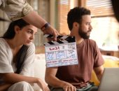 أحمد داود وسلمى أبو ضيف وبسنت شوقى فى كواليس جديدة من فيلم إذما