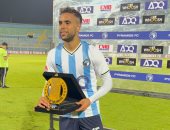 محمد الشيبي رجل مباراة بيراميدز و زد فى الدورى الممتاز 