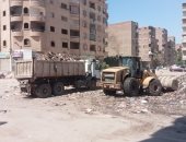 رفع 30 طن من القمامة والمخلفات بشوارع حى غرب سوهاج