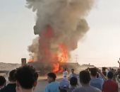 السيطرة على حريق سيارة فى المريوطية دون إصابات 