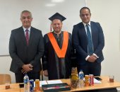 النائب علاء عصام يحصل على درجة الماجستير من الأكاديمية العربية 