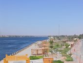 قنا تترقب الافتتاح.. شاهد أعمال تجديد كورنيش النيل متنفس الأهالى الجديد