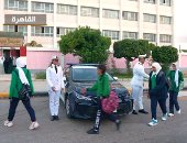 شاهد.. انتشار أمنى بمحيط المدراس تزامنا مع انطلاق العام الدراسي الجديد