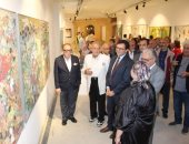 وزير الثقافة يفتتح الدورة 61 من صالون القاهرة بعنوان "المغامرون فى الفن التشكيلى"