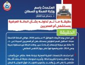 وزارة الصحة توضح حقيقة تعرض مواطن للإهمال الطبى بمستشفى أم المصريين