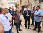 محافظ المنوفية يتفقد إنشاءات عمارة الإسكان الاقتصادى بتكلفة 14 مليون جنيه