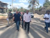 جولة لنائب محافظ الجيزة فى كرداسة للوقوف على مستوى النظافة والإشغالات.. صور