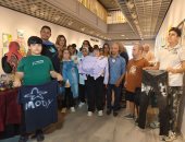 وفد صينى يزور ملتقى أولادنا التاسع لفنون ذوى القدرات الخاصة.. صور