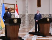 الرئيس السيسى يعقد لقاء مغلقًا ومباحثات موسعة مع نظيره الرواندى