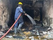 السيطرة على حريق شب داخل محل أجهزة كهربائية فى الوراق 