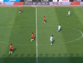 الشوط الأول.. الأهلي يتقدم على حرس الحدود 2_1 فى الدوري