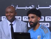 مروان عطية أفضل لاعب فى مبارة الأهلى وحرس الحدود بالدورى