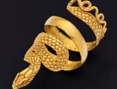 بيع خاتم رومانى ذهبى على شكل ثعبان فى مزاد عالمى بنيويورك.. تخيل سعره