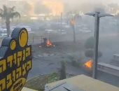 طارت 2000 كم.. لحظة انفجار مسيرة بفندق فى "إيلات" جنوب إسرائيل.. فيديو