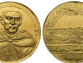 عملة ذهبية مدفونة منذ 50 عامًا.. معروضة للبيع بـ2.5 مليون دولار فى مزاد عالمى