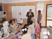 وكيل مديرية التعليم بجنوب سيناء يتفقد سير العملية التعليمية ويرحب بالطلاب