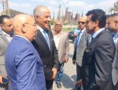 وزير الرياضة يلتقي شير الشريف والدهراوي لبحث دعم الكاراتيه المصري