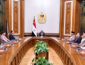 فيديو تفاصيل اجتماع الرئيس السيسى بمدبولى ووزيرى الدفاع والداخلية وقادة الأجهزة