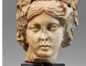 عرض رأس ديونيسوس الرخامي الروماني فى مزاد.. تخيل سعره