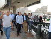 محافظ القاهرة يتفقد ميدان رمسيس لمتابعة تطويره ورفع الإشغالات