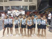 أبطال طلائع الجيش يحصدون الذهب فى بطولة كأس مصر للجمباز الفني تحت 9 سنوات