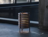 مصابيح أنيقة من بقايا قطار طوكيو للالتزام بممارسات التصنيع المستدامة