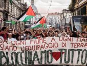 إيطاليا تهتز باحتجاجات وإضراب عام تضامنًا مع غزة وتنديدًا بتصدير السلاح
