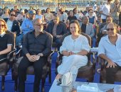 أحمد وفيق وإيهاب فهمى ونرمين الفقى فى حفل ختام مهرجان الغردقة لسينما الشباب