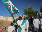 زفة بالجمال وجريد النخل.. أهالى النوبة يواصلون إحياء المولد النبوى