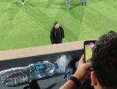 حمزة علاء يدعم الأهلي أمام الزمالك فى قمة الكرة المصرية من الملعب