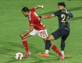 خروج طاهر محمد للإصابة والدفع بحسين الشحات فى مباراة القمة.. صور 