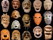 اكتشاف قناع ساتير عمره 2000 عام فى روسيا.. أول دليل على وجود مسرح يونانى