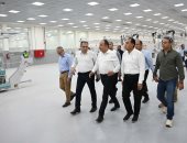 رئيس الوزراء يتفقد مصنع "غزل 2" الجديد بشركة مصر شبين الكوم للغزل والنسيج