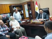 اليوم العالمى للصيادلة.. وكيل صحة سوهاج يستقبل نقيب الصيادلة ووفد النقابة