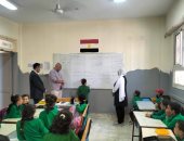 بعد واقعة التدافع.. قيادات تعليم الجيزة تتابع انتظام الدراسة بمدرسة طلعت حرب