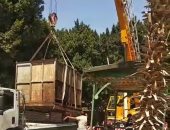 عودة فرس النهر إلى حديقة الحيوان بالزقازيق بعد غياب عامين.. وصول الأثنى برفقة حارسها من الجيزة وإجراءات دقيقة لحفظ سلامتها.. واستعدادات لاستقبال الذكر الأسبوع المقبل.. ورعاية خاصة للحيوانات بالشتاء.. فيديو وصور