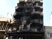 أسرة كاملة ضاعت ورضيع يعود من الموت.. حريق عمارة فيصل وبطولات الأهالى.. فيديو
