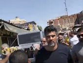 المئات يشاركون فى تشييع جثمان الكابتن محسن أبو جريشة نجم الإسماعيلى.. فيديو وصور