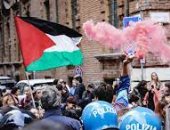 مظاهرات حاشدة وإضراب عام فى إيطاليا ضد إسرائيل لاعتراض أسطول الصمود.. فيديو 