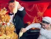مش بس تورتة الفرايد تشيكن.. أسباب جعلت حفل زفاف دينا هشام حديث السوشيال ميديا