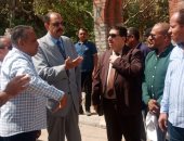 محافظ سوهاج يتفقد أعمال تطوير ورفع كفاءة منتزه المحطة بطهطا