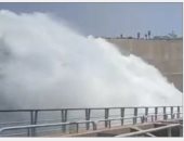 مصر لا تهزم.. لقطات اندفاع المياه من بوابات السد العالى.. الأكثر مشاهدة على اليوم السابع