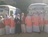 قافلة تقدم 3727 خدمة طبية مجانية لأهالي البهسمون ببنى سويف ضمن حياة كريمة