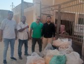 تحرير محاضر لمخالفات بمنشآت غذائية والتحفظ على منتجات غذائية في بنى سويف